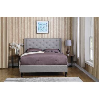 Bramble Bedroom Mornington Upholstered and Linen Wrapped Bed 76573