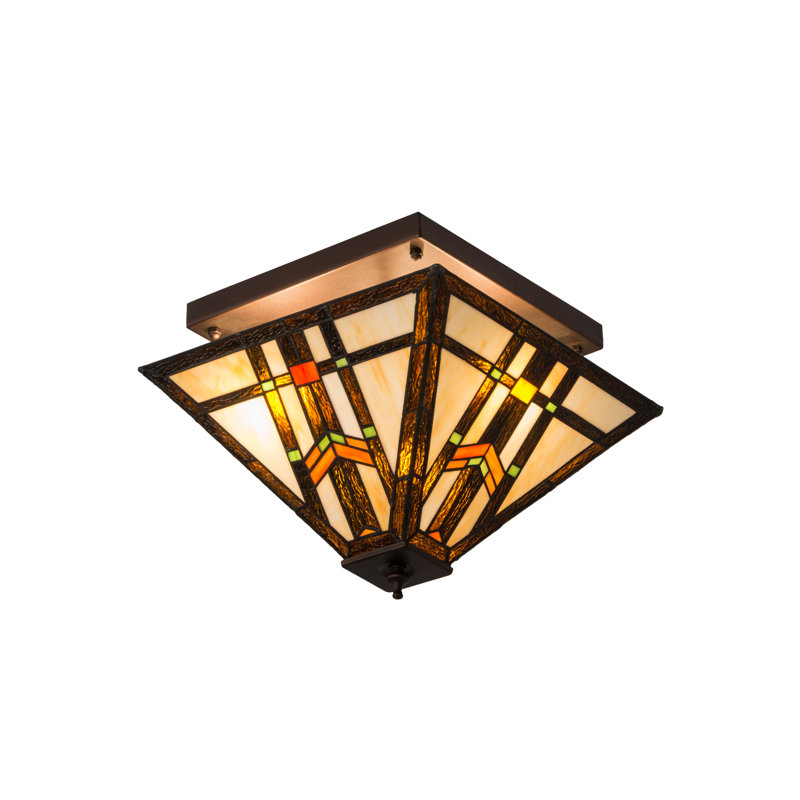Prairie Wheat 3 - Light Flush Mount