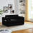 54" Pull-Out Sleeper Sofa Bed Double Seat Recliner Sofa Bed With Armrests With Storage And Side Pockets-1658725206