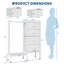 76.2 cm W Storage Rack
