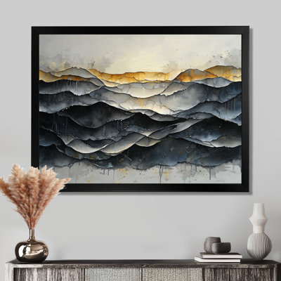 «Gray and White Oceanic Waves Spiral I», peinture abstraite grand art mural