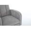 Chaise berçante moderne avec pieds en bois massif (fauteuil inclus)