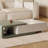 Simple and retractable solid wood coffee table