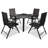 Callisburg Square 4 - Person 31.5" Long Dining Set-1397033019