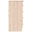 Mamon Solid Wood 77cm W 5 - Drawer Chest of Drawers-1285383031