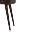 Mini California Walnut Curved Console Table-108808831
