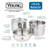Viking 3-Ply Stainless Steel 8-Quart Multi Pot