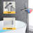 Single-Handle Floor Mount Freestanding Bathtub Faucet Waterfall Tub Filler With Handheld Shower-103551841