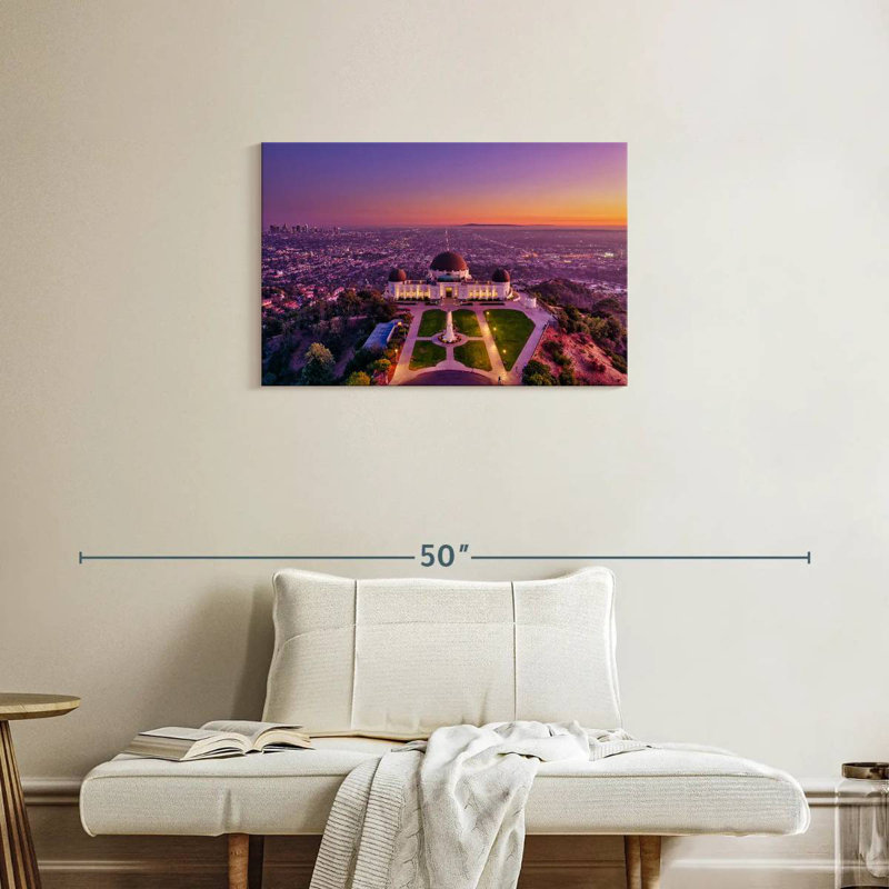 Sireci Griffith Observatory, 20" H x 30" W