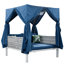 Lit de jardin avec rideaux pour l'extérieur-1123091166-1123091165
