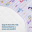 Drap pour lit de bébé 100% microfibre Wildkin Kids - Drap-housse doux et respirant - Sirènes