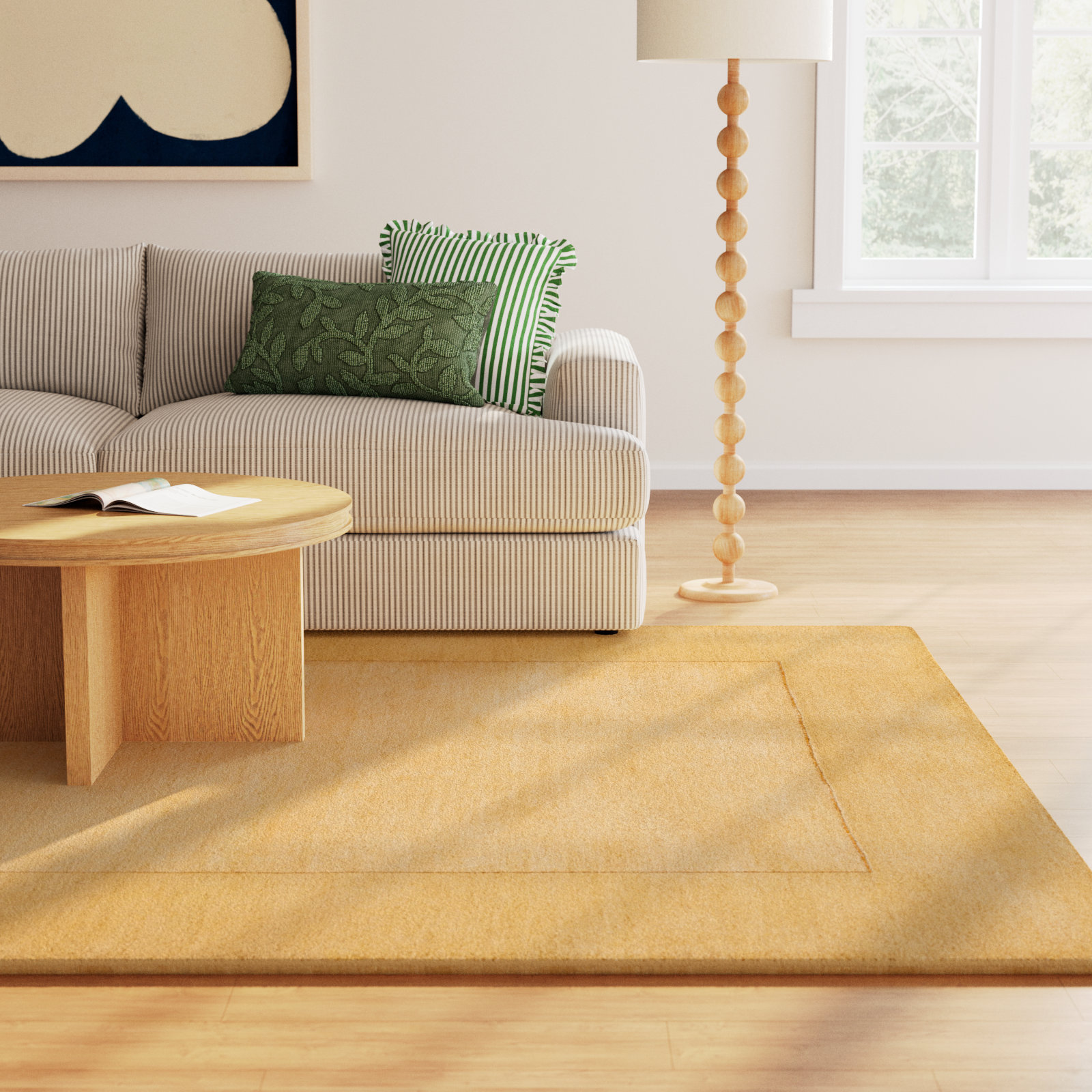 Dolma Handmade Wool Rug, Rectangle 8' x 11'