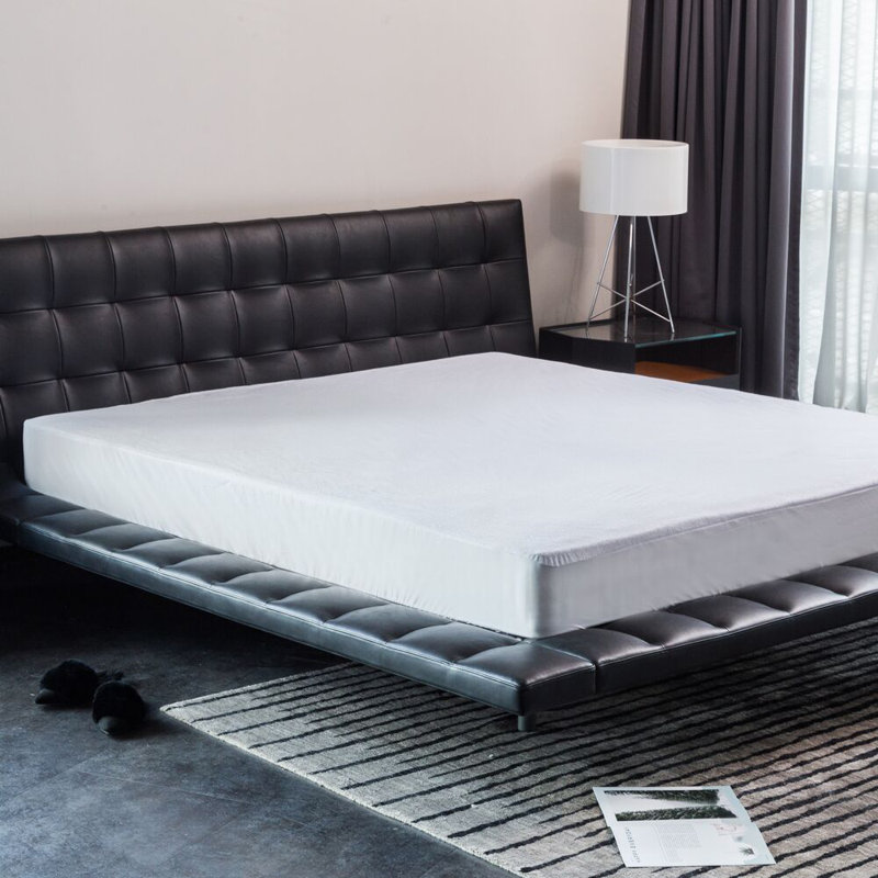 Germanos Home Basics Hypoallergenic and Waterproof Terry Mattress Protector, King
