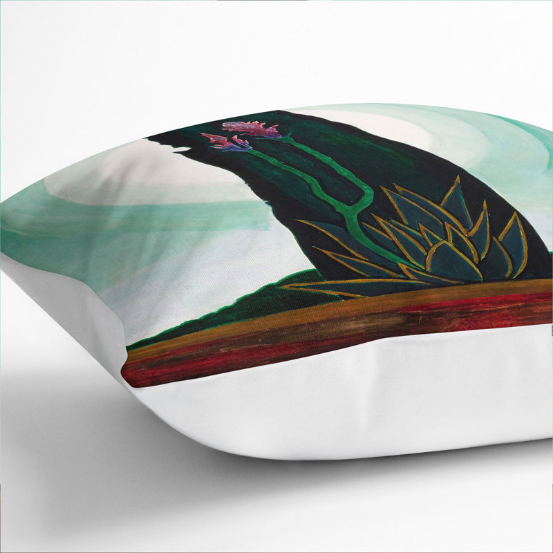 Square Cushion, 55cm H x 55cm W x 20cm D, White