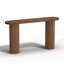 Console en bois massif cannelé Gennari-640694342