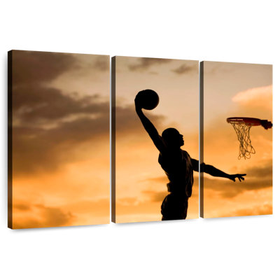Sireci Basketball Dunk Silhouette