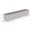 Meuble télé blanc 72 po Luxe-WH-471146696