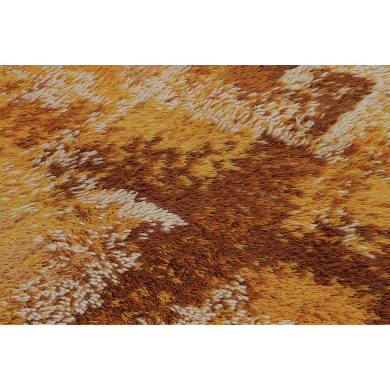 Vintage One-of-a-Kind 6'8”x9'4” Hand Knotted Area Rug