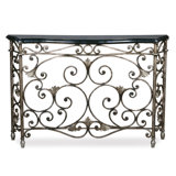 Dickinson 52'' W Stone Console Table
