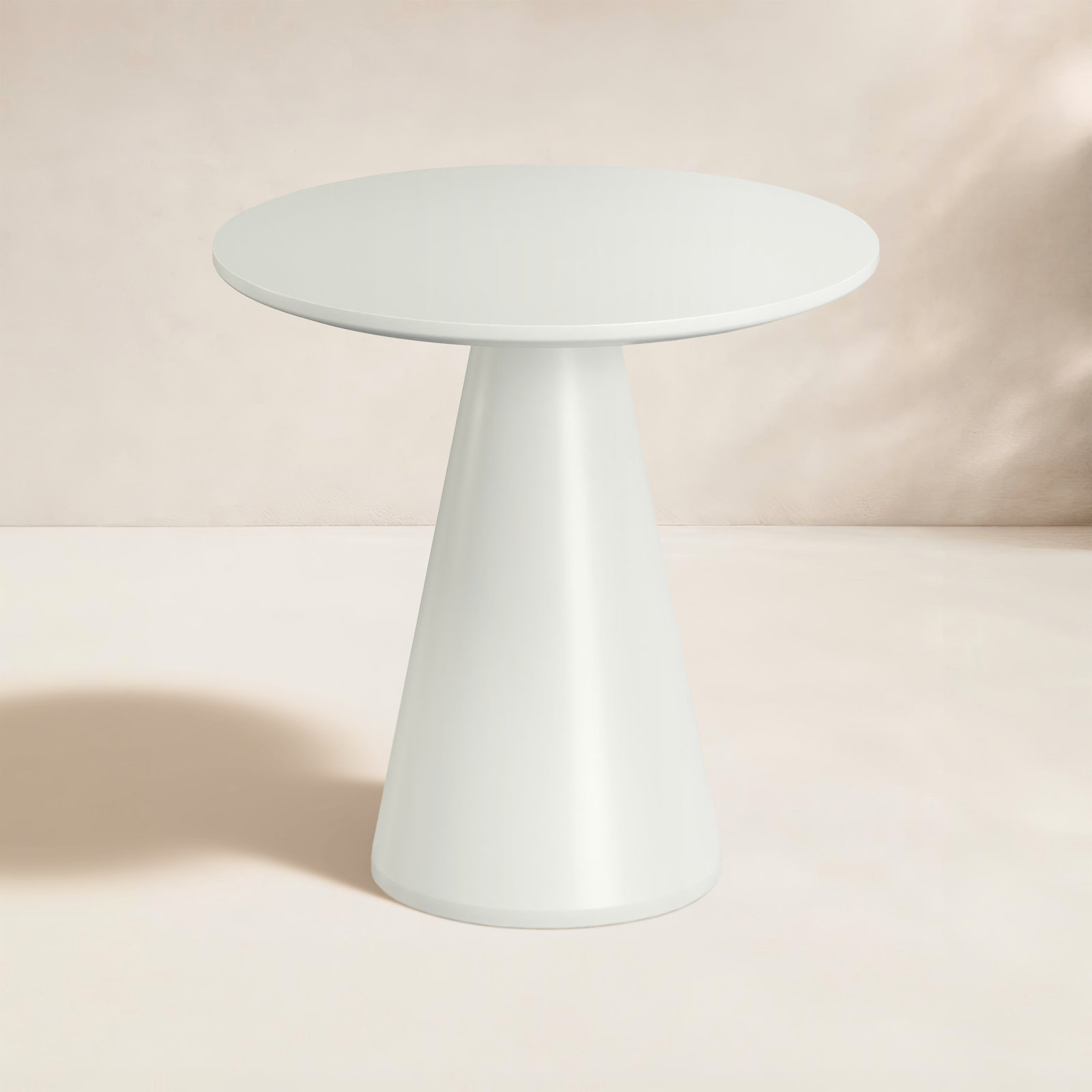 Bazaar 42 " Patio Bistro Table, White
