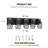 31" Industrial Vintage 5-Light Wall Sconce - Black Cage Wall Lighting Fixture With Wooden Accents For Bathroom, Hallway, Or Living Room