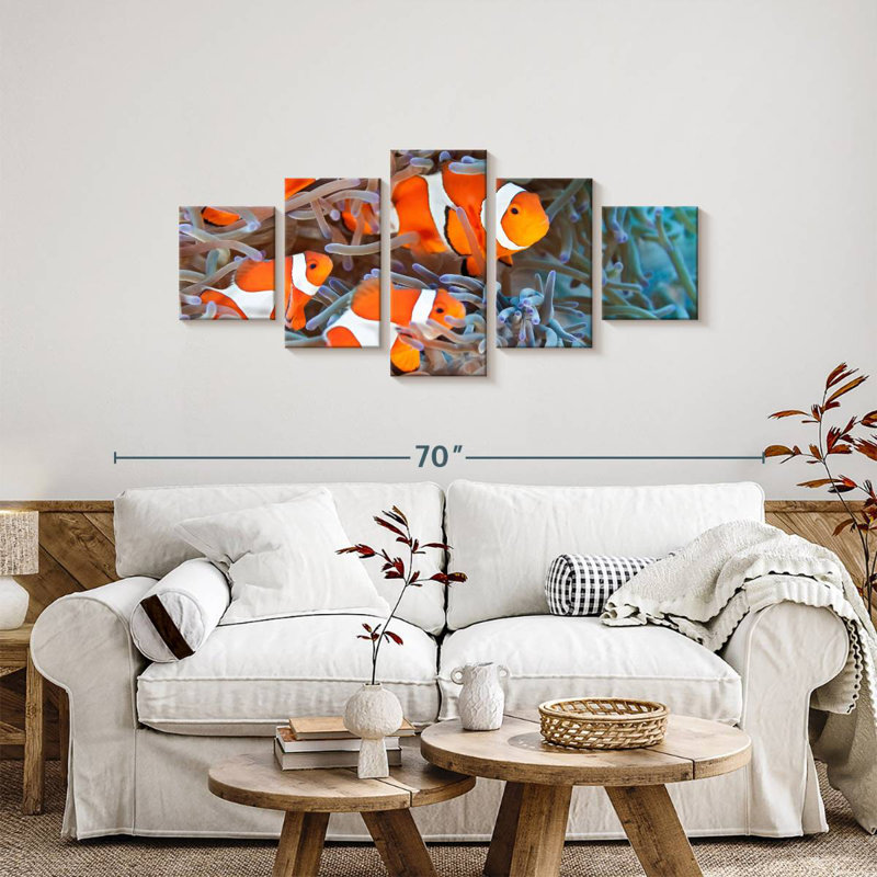 Clown Fish, 24" H x 55" W