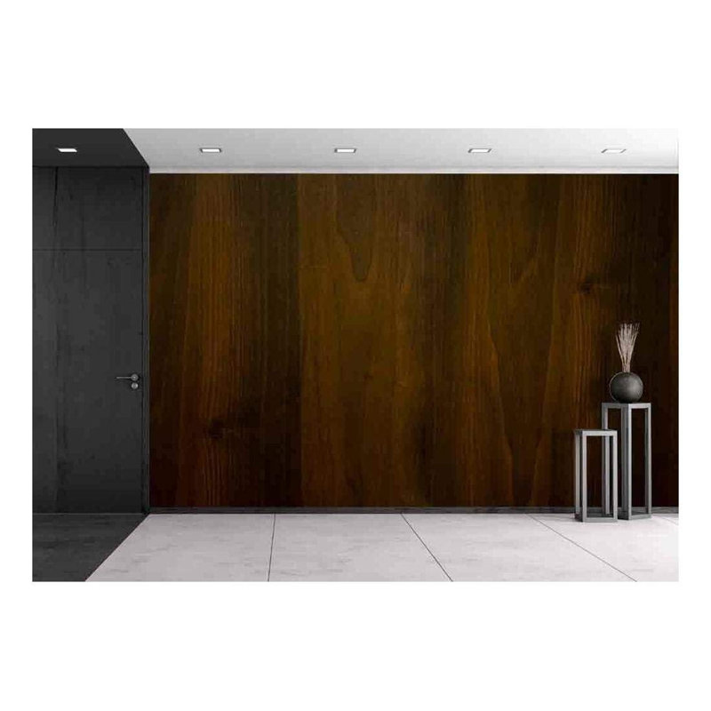 Grand papier peint autocollant en bois, L 100 po x l 144 po