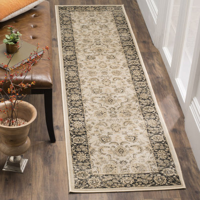 Tapis oriental ivoire / brun Mainville