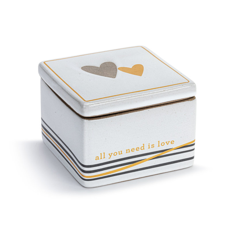 Stoneware Decorative Box
