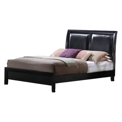 Musgrave Wooden King Upholstered Sleigh Bed -  Canora Grey, 658C81568CCF4BF684A1763DA5AF0526