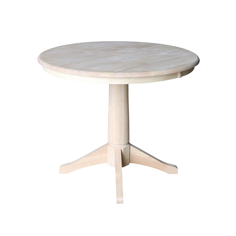 Table de salle à manger Imilia, Non fini, H 29,9 po x L 36 po x l 36 po