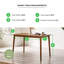 Ensemble de table de salle à manger en bois massif Drea Farmhouse-934315609