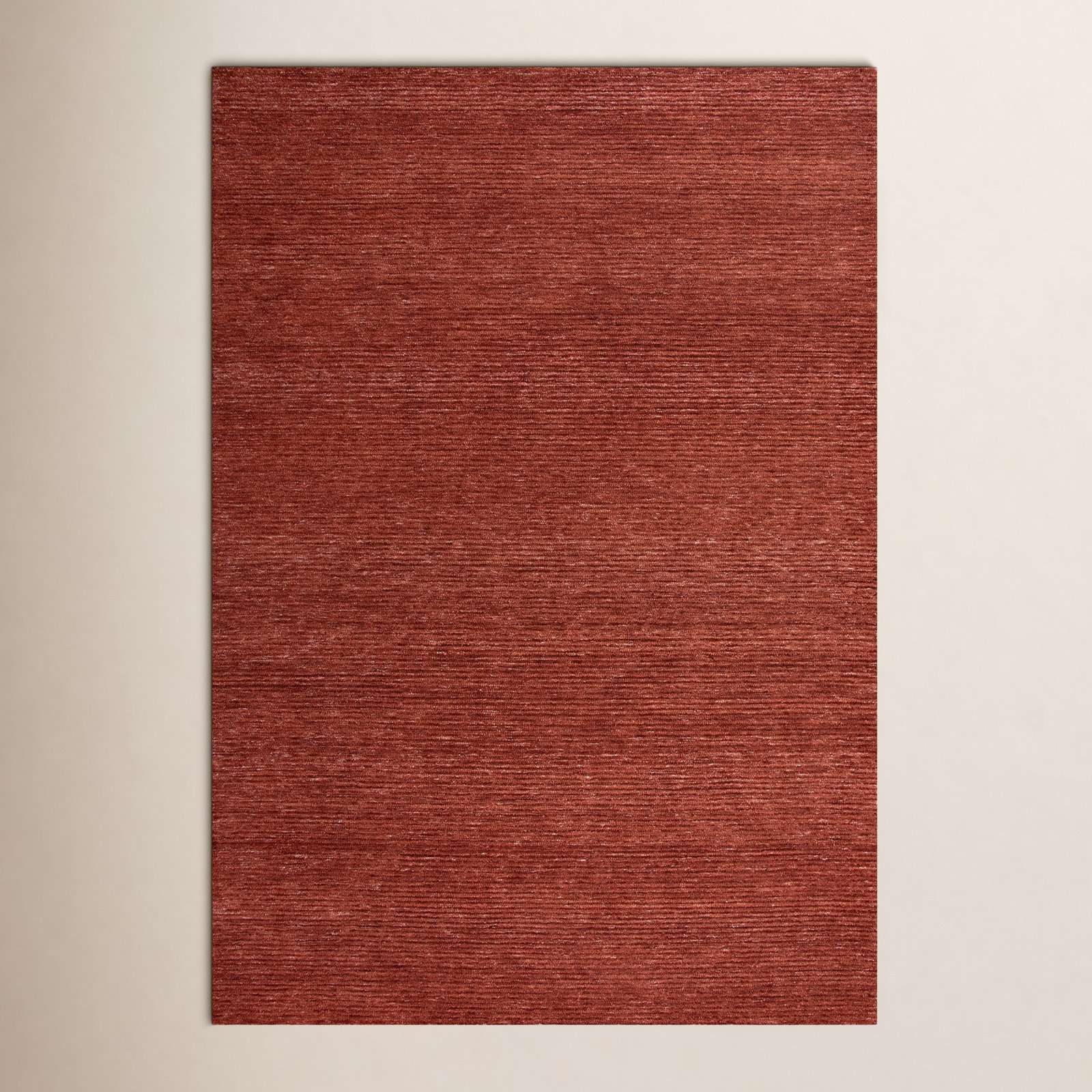 Waterton Rust Hand-Tufted Outdoor Rug, Rectangle 7'6" x 9'6"