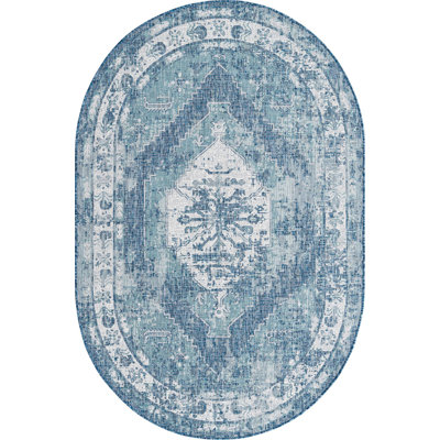 Outdoor Nile Area Rug Tidal Color