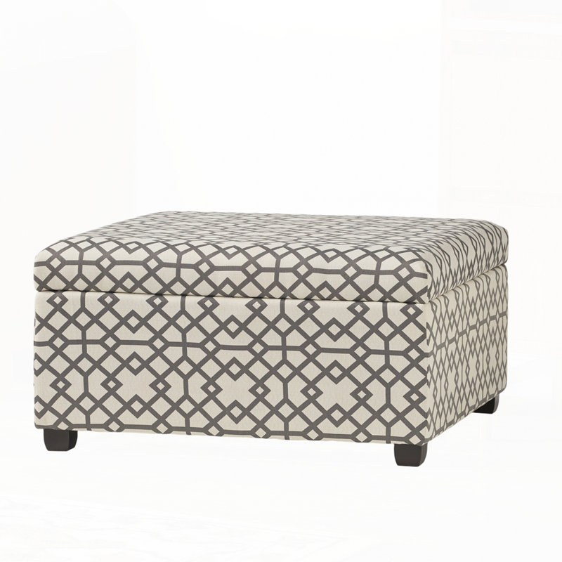 Square STORAGE Ottoman