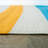 Andalyn Striped Yellow/Blue/White Reversible Indoor/Outdoor Area Rug-2120941627