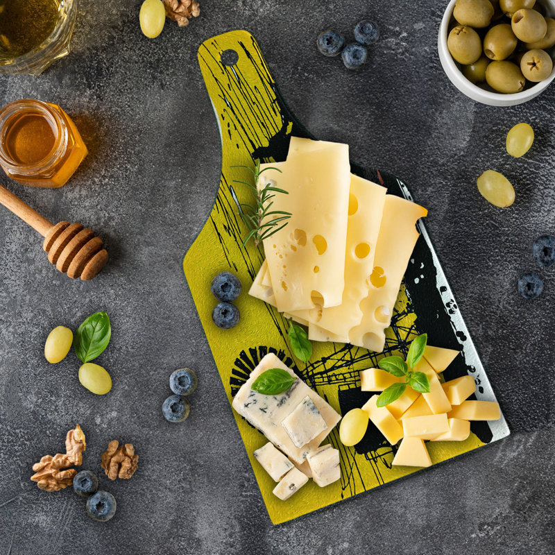 Planche à découper en verre trempé Ambesonne
