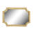1-Piece Natural Rattan Wall Mirror