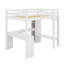 Lit mezzanine simple avec bureau, garde-robe et tablettes-1647299771
