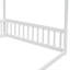 Lit double à baldaquin avec clôture-1714256795
