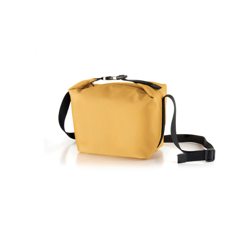 Refroidisseur à pique-nique isolé, service pour 2, H 6,1 po x l 7,9 po x P 4,7 po, Jaune