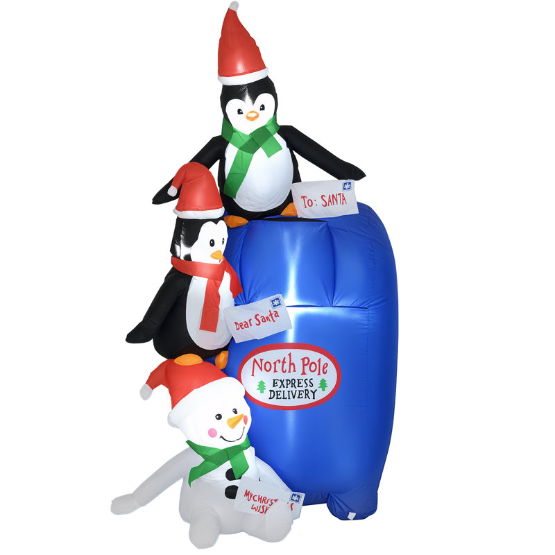 Boîte aux lettres gonflable Penguins