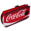 Ensemble de cornhole Coca-Cola Can avec poufs par Trademark Games