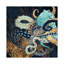 Metallic Octopus II - Wrapped Canvas Print-1526416423