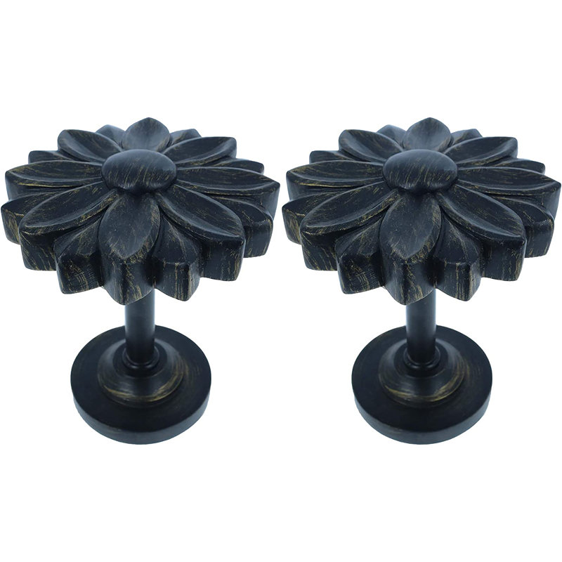 Resin Curtain Holdback, Burnt Gold