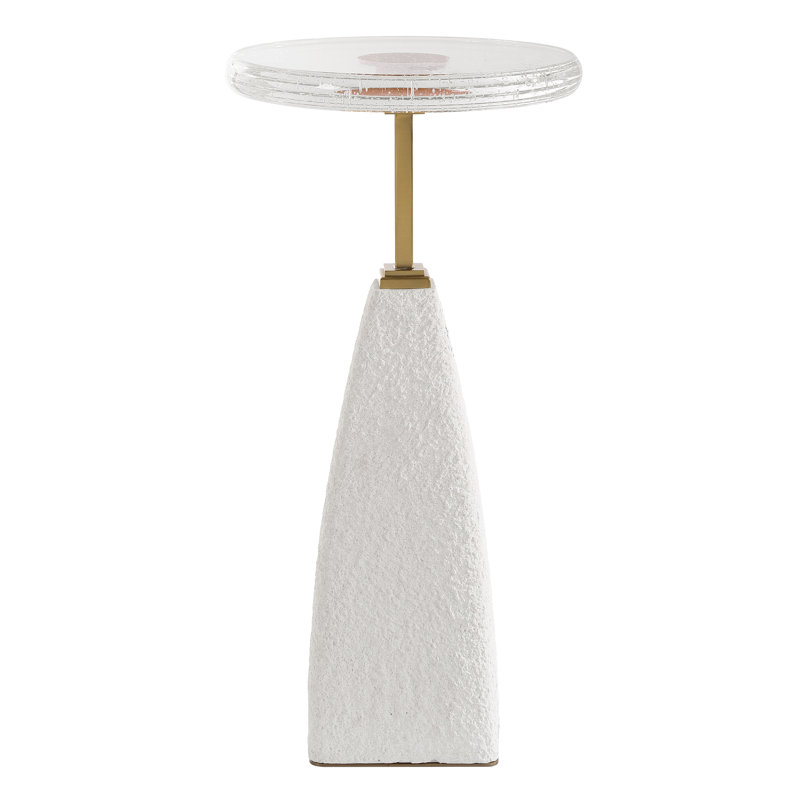 Taye Glass Drink Table