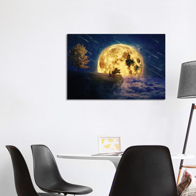 Midnight Piano Lullaby - Print on Canvas