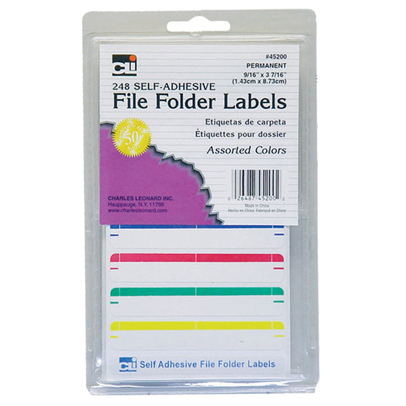 Paper Flat Files Open, Colourful