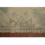 Tapis de salon à motif végétal à teinture abstraite 8 x 10