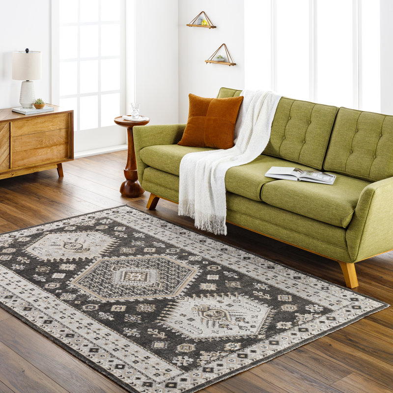 Joaopaulo Oriental Indoor Rug, Rectangle 6'4" x 9'
